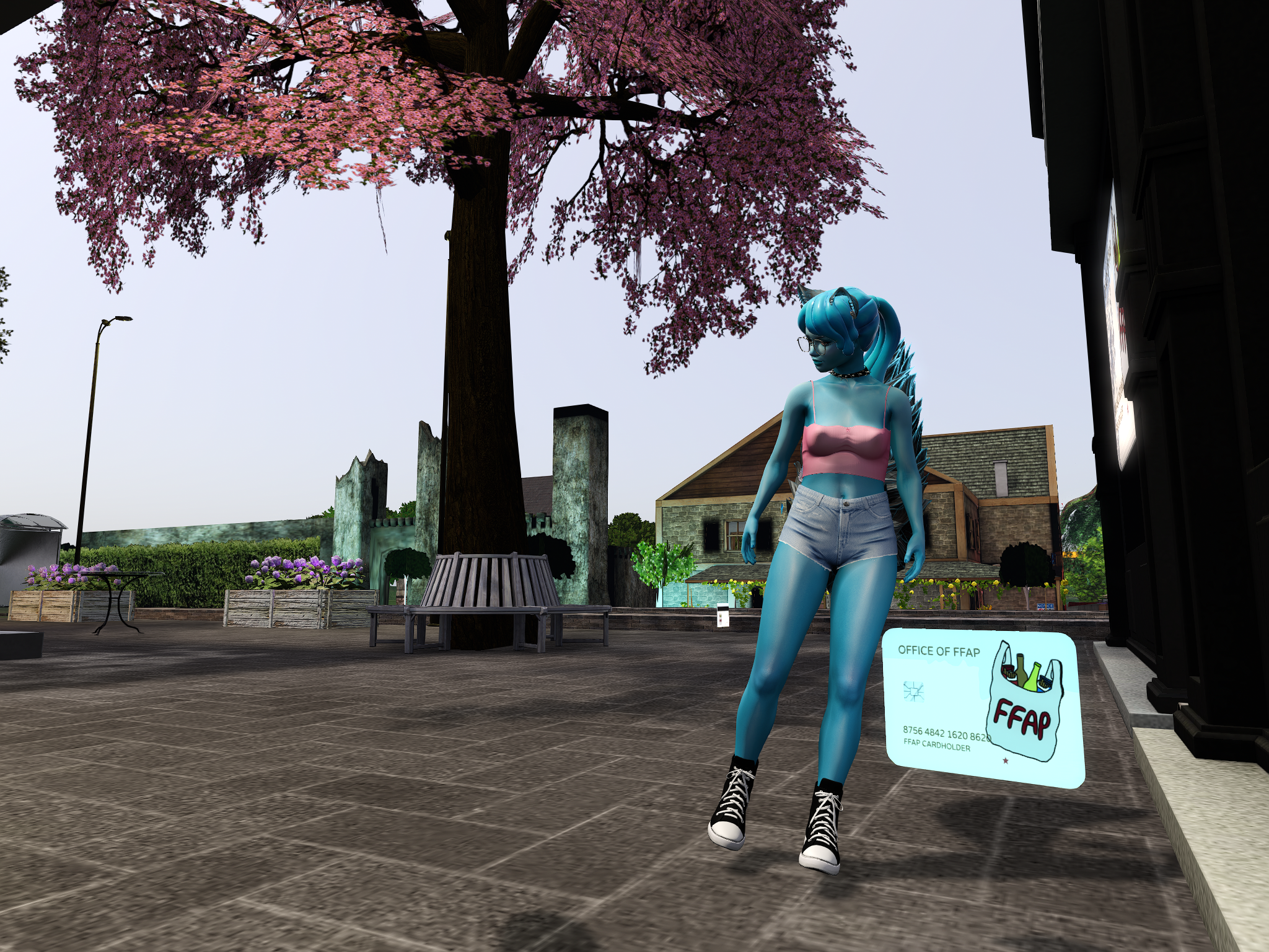 Fig. 4: Permanent placement card, public grounds